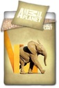 Хлопковое постельное белье Animal Planet 160 x 200 Слоны