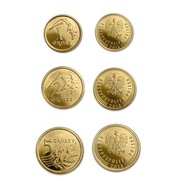 1; 2; 5 gr з монетного двору The Royal Mint 2013r + безкоштовно