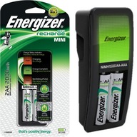 Зарядний пристрій ENERGIZER міні AAA батареї R3 AA R6 + 2x AA батареї 2000mAh