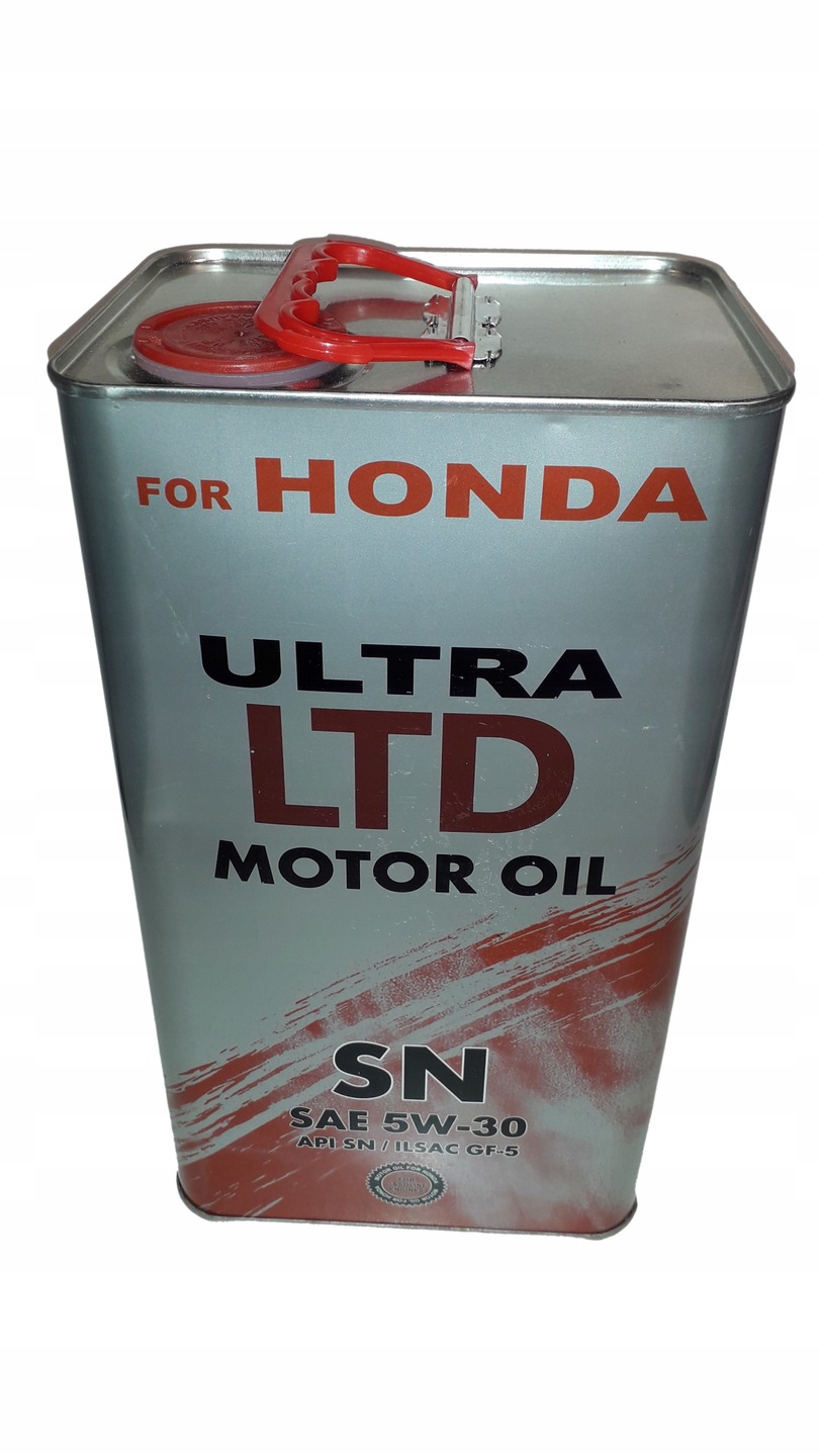 OLEJ HONDA ULTRA LTD SN 5W30 5W-30 4L SYNTETYCZNY Syntetyczne