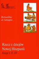 Rzecz z dziejów Nowej Hiszpani Ksiegi I II III Bernardino Sahagun