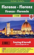 Florencja mapa laminowana 1:10 000 Kolektivní práce