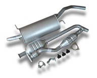 Renault megane,scenic 1.4i16v,1.6i16v глушители kpl.