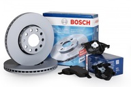 Тормозные диски, диск тормозные колодки, колодки bosch перед - volvo v40 ii 300mm - фото