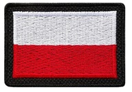 Naszywka Flaga Polski 55x38 NASZYWKI POLSKA flaga