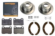 Тормозные диски, диск тормозные колодки, колодки колодки mercedes 190 w201 w124 седан задний комплект
