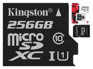 KINGSTON KARTA PAMIECI 256GB MICRO SD class 10 UHS