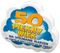 Pokladnička CLOUD keramická otvárací darček k narodeninám 50 KRÁSNY VEK