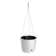 Závesný kvetináč + Zavlažovanie RATTAN 25,5xh22cm