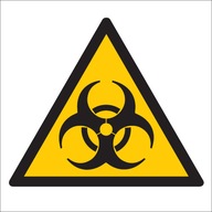 Upozornenie na biologickú kontamináciu (Materiál)