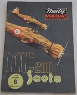 MM 8/1985 Samolot MC-200 "Saeta"