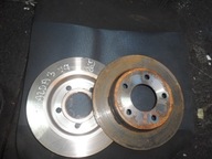 Mazda 3 03-09 диски гальмівні, диск гальмів задні, заднє 265mm - фото