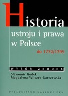 Historia ustroju i prawa w Polsce do 1772/1795 Wwa