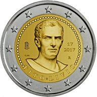 2 euro Włochy Tytus Liwiusz 2017
