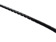 1 meter: Omotávka na kábel fi wwn 1,75mm / čierny špirálový kryt na káble