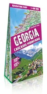 Gruzja. Kaukaz; laminowana mapa samochodowo-turystyczna 1:400 000