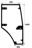 Стекло двери правое farmtrac 675 685 690 metal-fach