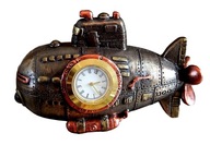 HODINY LOĎ STEAMPUNK STYL DÁREK GRAVÍROVÁNÍ