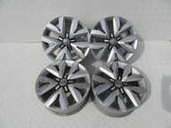 4× Hliníkový disk Volkswagen OE TIGUAN 6.5" x 16" 5x112 ET 48