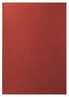 Kryty A4 na bindovanie kožené červené