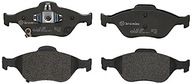 Brembo тормозные колодки, колодки тормозов перед toyota yaris 1.0 vvt