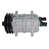 1102003 компрессор кондиционера zexel tm15hd 132mm - фото