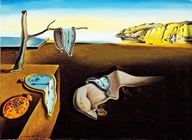 Salvador Dali - Trvanlivost paměti OBRAZ NA PLÁTNĚ