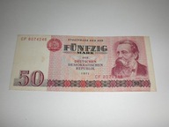 BANKNOT NIEMIECKI 50 MAREK DDR FUNFZIG MARK 1971 Z