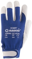Ochranné pracovné rukavice z kozej kože Hobby r10