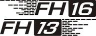 Наклейки - volvo fh 12 13 16 комплект+.