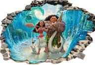 Samolepky na stenu 3D MOANA VAIANA 70x50cm