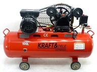 Компресор 100l компрессор масла, маслом  2 поршня воздуха 3.8km 230v kd402