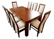Sada nábytku: Rozkladací stôl Borys + 8x stolička