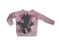 Różowy sweter Myszka Minnie Benetton Disney 12 m-c