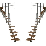 Modulárne schody CORA model Madi Plus 14 dielov