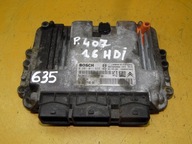 Компьютер двигателя peugeot 407 1.6 hdi 9658274680