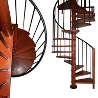Špirálové schody CORA model Berlin 00 160 cm