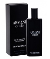 Giorgio Armani Code BLACK toaletná voda 15 ml