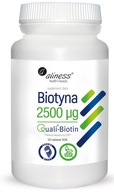 BIOTIN 2500mcg QualiBiotin 120tab VEGE - Aliness