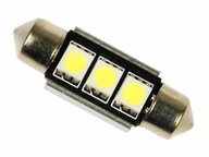 Trubica 3 LED C5W C10W CAN BUS canbus SMD 42 mm