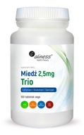 Aliness MIEDŹ TRIO trzy formy 2,5mg 100 tab