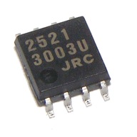 Rozloženie NJM2521M Audio Switch DMP-8 JRC