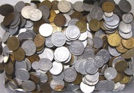 Poľsko - Poľské PRL mince na kilogramy na váhu - MIX sada 1 kg Kilogram