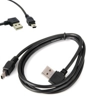 Kabel KĄTOWY MiniUSB Mini USB do USB PRAWY 0,5M
