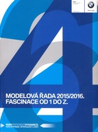 BMW Modele X1 X3 X5 M5 M3 prospekt 2016 Czechy