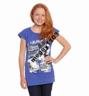C&A T-shirt bluzeczka FOTO NADRUK 134/140 NOWA