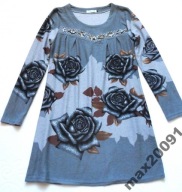 MISS RUDY SUKIENKA TUNIKA DZIANINA KWIATY 42