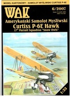 WAK 6/2007 Samolot mysliwski Curtiss P-6E Hawk