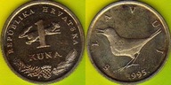 CHORWACJA 1 Kuna 1995 r.
