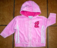 Bluza WELUR z PIESKIEM f-my TOTS r. 74/6-12 m-cy